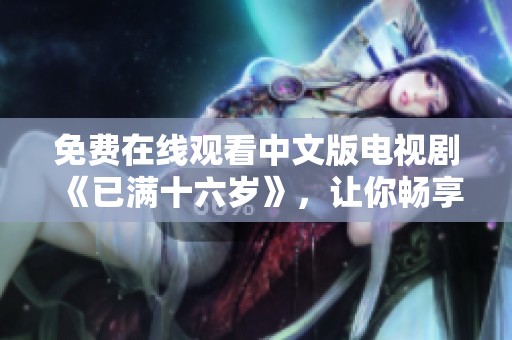 免费在线观看中文版电视剧《已满十六岁》，让你畅享青春故事的精彩！