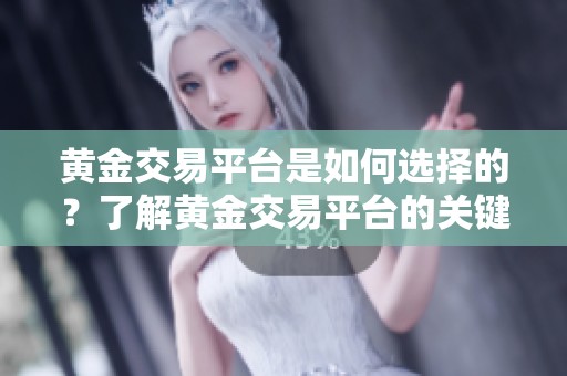 黄金交易平台是如何选择的？了解黄金交易平台的关键要素与投资技巧