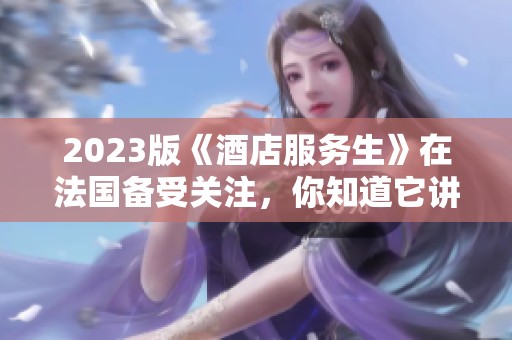 2023版《酒店服务生》在法国备受关注，你知道它讲述了什么故事吗