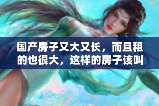 国产房子又大又长，而且租的也很大，这样的房子该叫什么呢