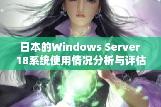 日本的Windows Server 18系统使用情况分析与评估报告