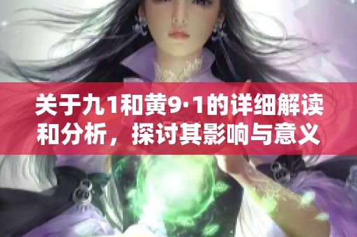 关于九1和黄9·1的详细解读和分析，探讨其影响与意义