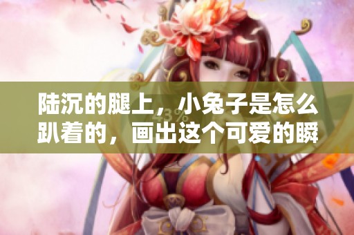 陆沉的腿上，小兔子是怎么趴着的，画出这个可爱的瞬间