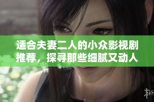 适合夫妻二人的小众影视剧推荐，探寻那些细腻又动人的故事