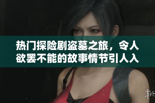 热门探险剧盗墓之旅，令人欲罢不能的故事情节引人入胜