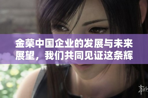 金荣中国企业的发展与未来展望，我们共同见证这条辉煌的道路