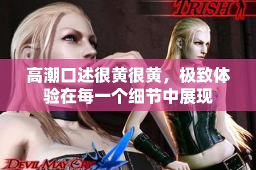 高潮口述很黄很黄，极致体验在每一个细节中展现