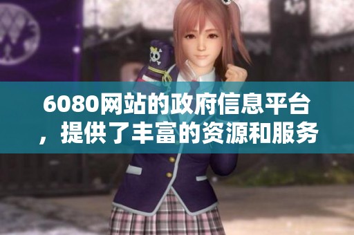 6080网站的政府信息平台，提供了丰富的资源和服务功能