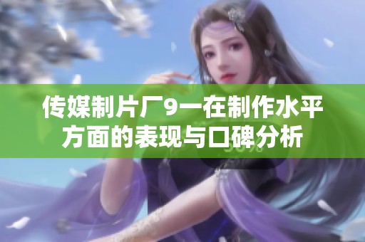 传媒制片厂9一在制作水平方面的表现与口碑分析