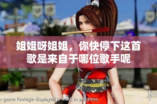 姐姐呀姐姐，你快停下这首歌是来自于哪位歌手呢