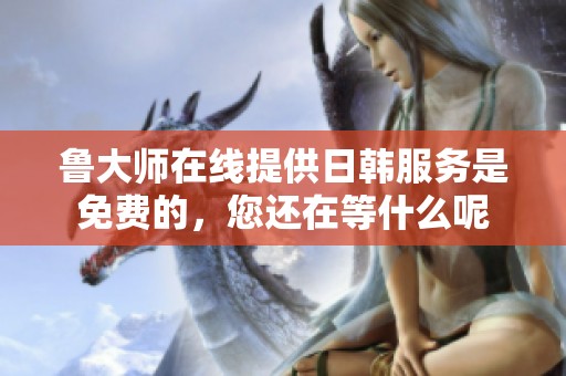 鲁大师在线提供日韩服务是免费的，您还在等什么呢