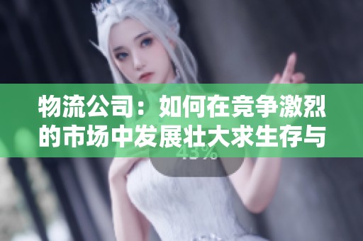 物流公司：如何在竞争激烈的市场中发展壮大求生存与创新并重