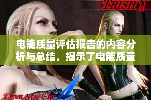 电能质量评估报告的内容分析与总结，揭示了电能质量的重要性和影响因素