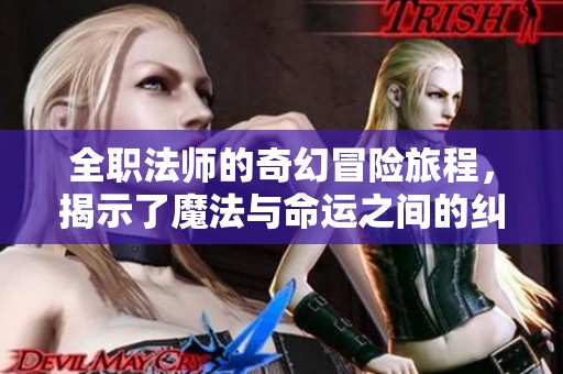 全职法师的奇幻冒险旅程，揭示了魔法与命运之间的纠葛