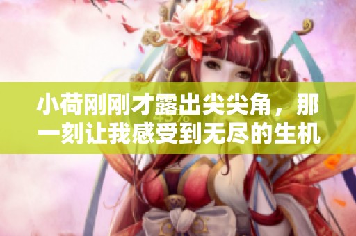 小荷刚刚才露出尖尖角，那一刻让我感受到无尽的生机气息