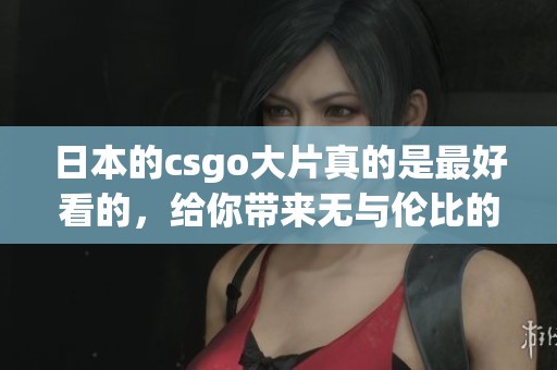 日本的csgo大片真的是最好看的，给你带来无与伦比的视觉享受