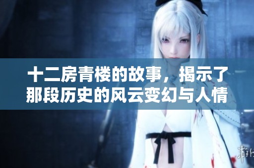 十二房青楼的故事，揭示了那段历史的风云变幻与人情冷暖