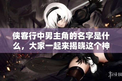 侠客行中男主角的名字是什么，大家一起来揭晓这个神秘的侠客吧