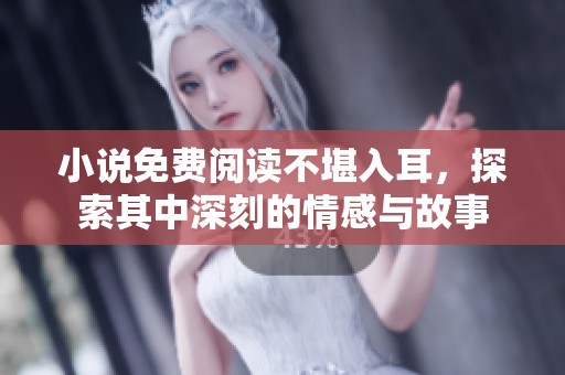 小说免费阅读不堪入耳，探索其中深刻的情感与故事