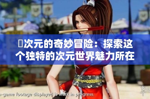 囧次元的奇妙冒险：探索这个独特的次元世界魅力所在
