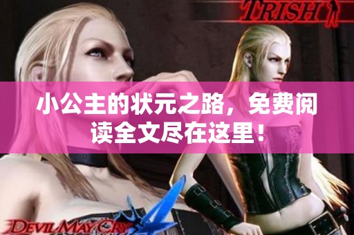 小公主的状元之路，免费阅读全文尽在这里！