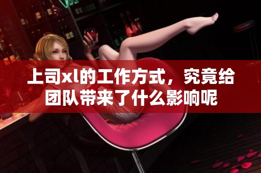上司xl的工作方式，究竟给团队带来了什么影响呢