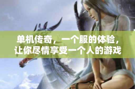 单机传奇，一个服的体验，让你尽情享受一个人的游戏乐趣！