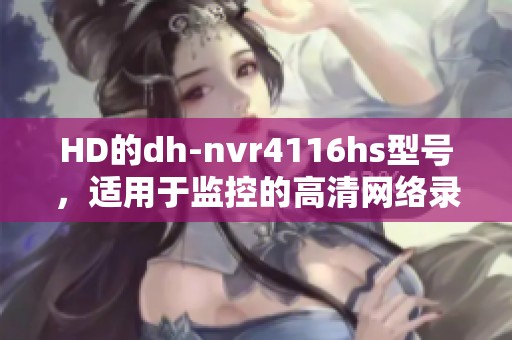 HD的dh-nvr4116hs型号，适用于监控的高清网络录像机