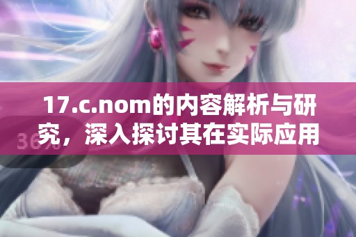 17.c.nom的内容解析与研究，深入探讨其在实际应用中的重要性