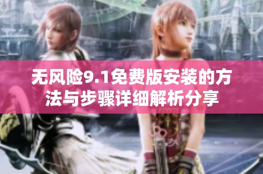 无风险9.1免费版安装的方法与步骤详细解析分享