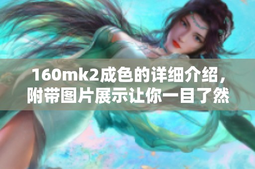 160mk2成色的详细介绍，附带图片展示让你一目了然