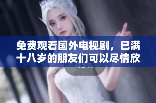 免费观看国外电视剧，已满十八岁的朋友们可以尽情欣赏了！