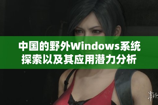 中国的野外Windows系统探索以及其应用潜力分析
