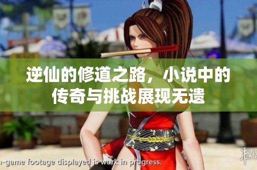 逆仙的修道之路，小说中的传奇与挑战展现无遗