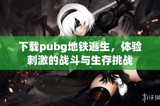 下载pubg地铁逃生，体验刺激的战斗与生存挑战