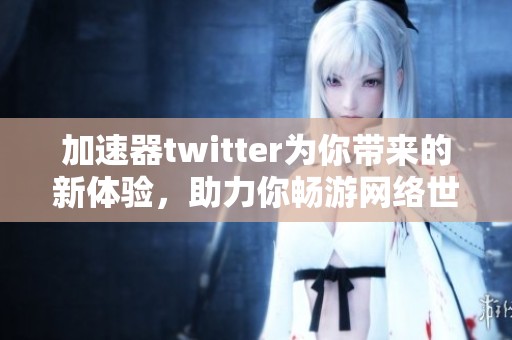 加速器twitter为你带来的新体验，助力你畅游网络世界的每一个角落