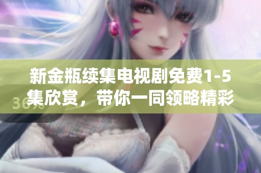 新金瓶续集电视剧免费1-5集欣赏，带你一同领略精彩剧情与演绎