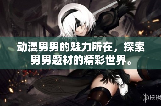 动漫男男的魅力所在，探索男男题材的精彩世界。