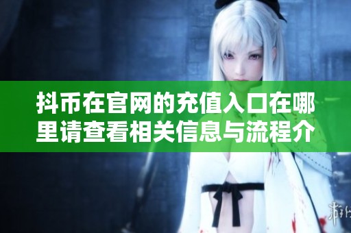 抖币在官网的充值入口在哪里请查看相关信息与流程介绍