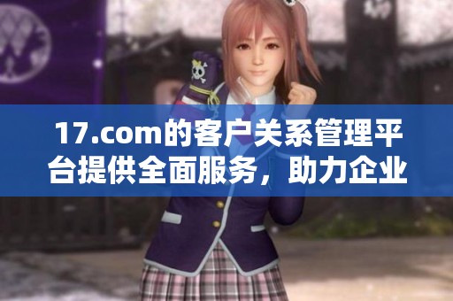 17.com的客户关系管理平台提供全面服务，助力企业轻松实现高效管理