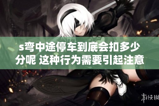 s弯中途停车到底会扣多少分呢 这种行为需要引起注意哦