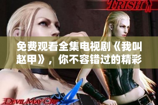 免费观看全集电视剧《我叫赵甲》，你不容错过的精彩内容！