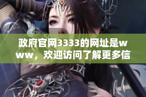 政府官网3333的网址是www，欢迎访问了解更多信息与服务内容