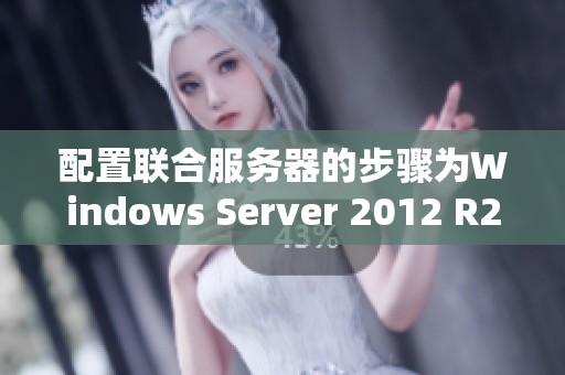 配置联合服务器的步骤为Windows Server 2012 R2的AD FS设置