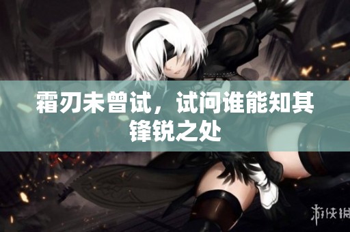 霜刃未曾试，试问谁能知其锋锐之处