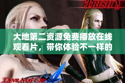 大地第二资源免费播放在线观看片，带你体验不一样的视觉盛宴