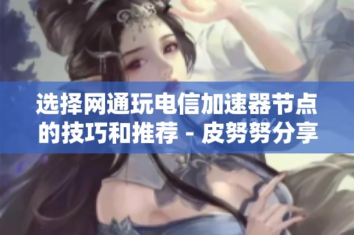 选择网通玩电信加速器节点的技巧和推荐 - 皮努努分享