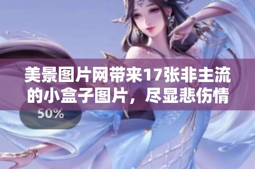 美景图片网带来17张非主流的小盒子图片，尽显悲伤情感