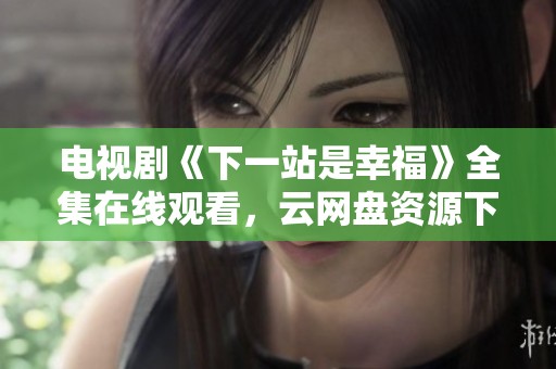 电视剧《下一站是幸福》全集在线观看，云网盘资源下载国产剧请速来领取