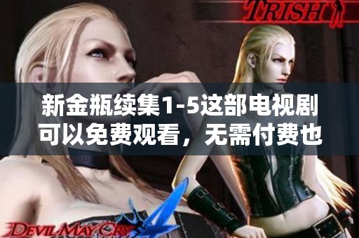 新金瓶续集1-5这部电视剧可以免费观看，无需付费也能畅享精彩内容